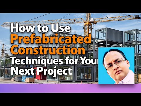 How To Use Prefabricated Construction Techniques For Your Next Project #rabin1965