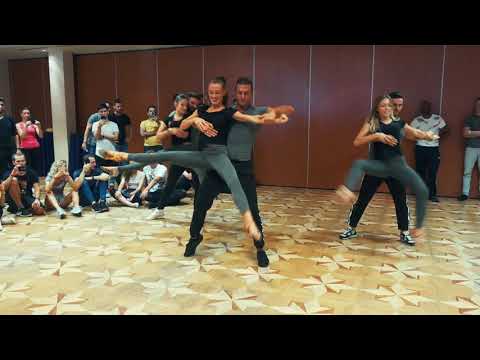 Andrea & Silvia / Extravagance Dance Company [Dani J - Aire] @ 4th Vilnius Bachata Fest