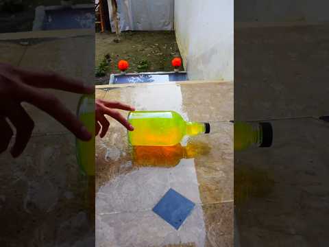 Yellow glass bottle!