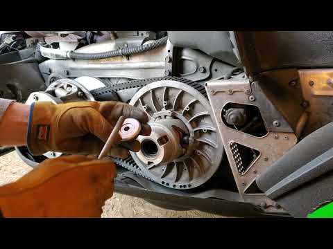 Arctic Cat Belt removal, the easy way!