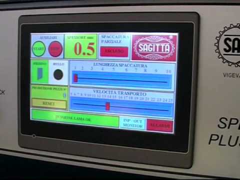 SPL 443 PLC Splitting Machine  SAGITTA