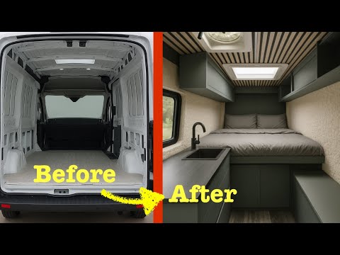 camper van conversion for 5 min