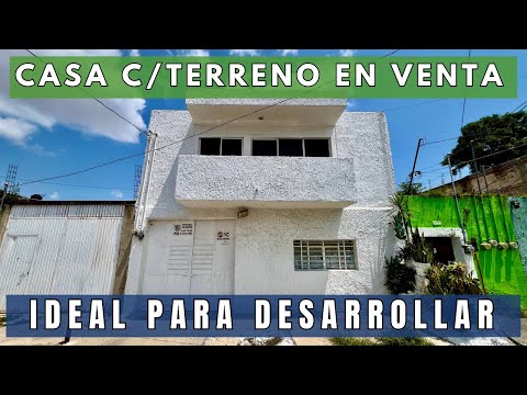 CASA con TERRENO en Venta Ideal Para Desarrollar