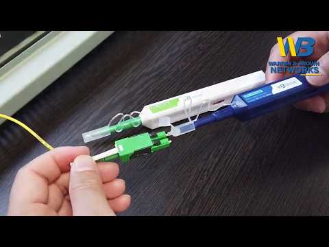 How to use WBNetworks SC-LC Optic Fibre Pen Cleaners