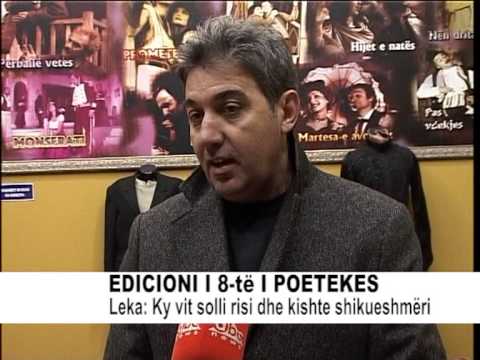 ARJAN LEKA PER POETEKEN ABCNEWS 22 DHJETOR