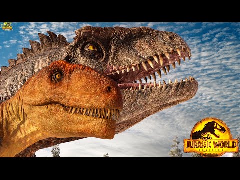 ALL 94 DINOSAURS in the ARCTIC WINTER Sierra Nevada | JURASSIC PARK | JURASSIC WORLD DOMINION | JWE2