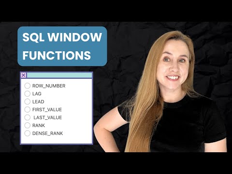 Master SQL Window Functions in 15 Minutes | ROW_NUMBER, LAG/LEAD, RANK, FIRST_VALUE