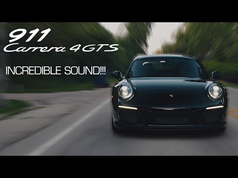 991.2 911 Carrera 4 GTS with Valvetronic Designs Exhaust + Free Flow Bypass