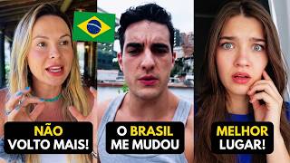 Gringa NÃO SENTE mais PRAZER NO SEU PAÍS depois de passar anos no Brasil