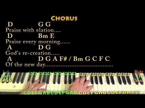 Morning Has Broken (Cat Stevens ) Piano Cover Lesson with Chords/Lyrics