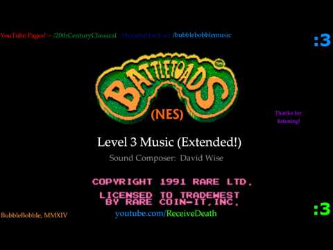 Battletoads (NES) - Level 3 Music (Extended to 1 hour!)