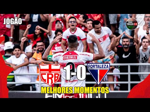Gols e lances de CRB x Fortaleza