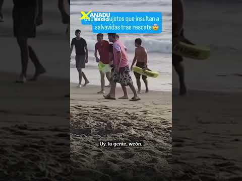 😡🏖️ “Muy mal agradecidos”: ola de críticas tras agresión a salvavidas en playa chilena