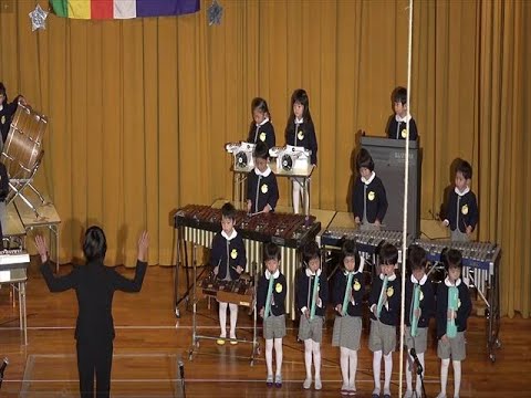 年中 合奏 「学園天国」