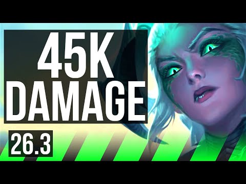 SHYVANA vs XIN ZHAO (JGL) | Perfect KDA: 21/0/11, 45K damage | KR Master | 26.3