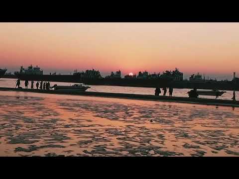 Sunset|Patenga beach|villageian beauty|