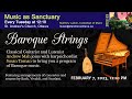 Baroque Strings | Feb 7, 2023 (Music as Sanctuary)