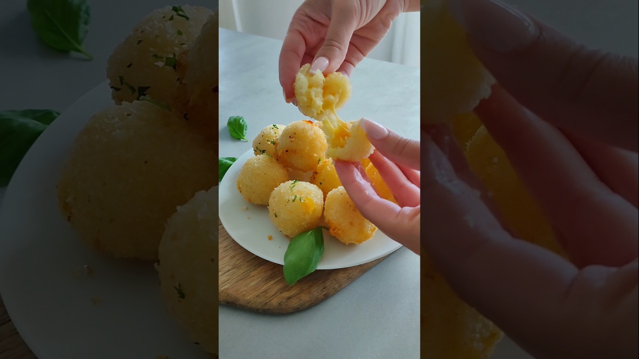 YouTube-Video: Knusprige Kartoffel-Käse-Bällchen