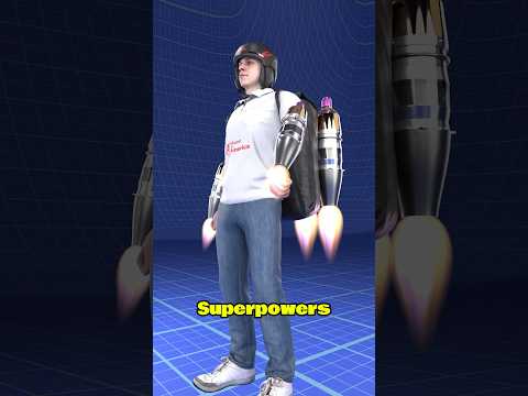 What Happens If You Attach Jet Engines to Your Body? | Human Jet Concept