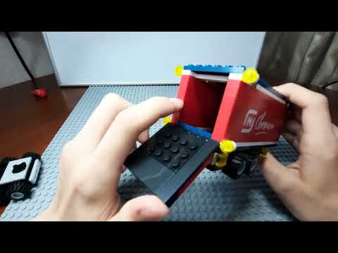 Грузовик Магнит лего из магнита