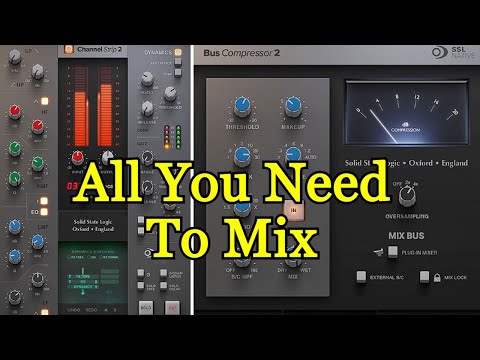 Best Channel Strip & Bus Compressor VST Plugins? - Solid State Logic SSL Native Essentials Bundle