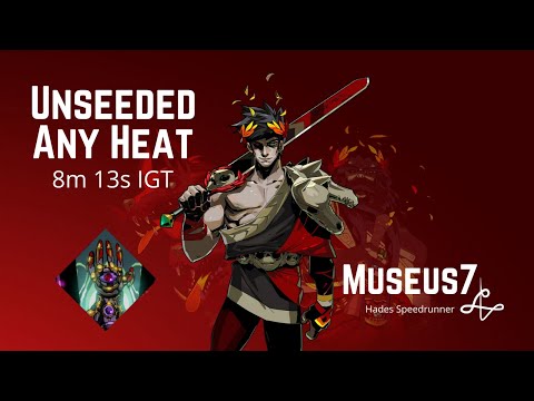 [Unseeded Any-Heat] Demeter Fists in 8:13 | Hades Speedrun