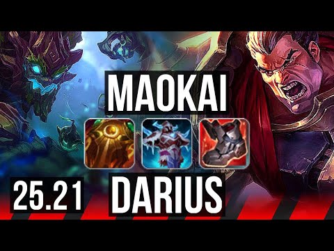 MAOKAI vs DARIUS (TOP) | KR Master | 25.21