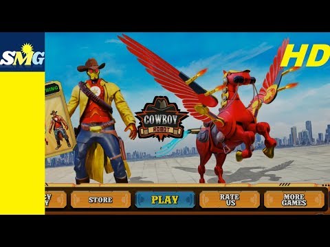 Flying Horse Transform Robot Cowboy | Robot Games | Android Gameplay