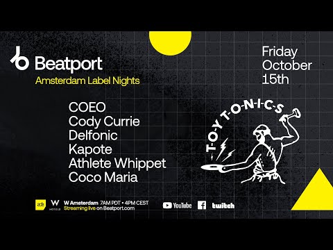 @beatport Presents Label of the Month: Toy Tonics | W Hotel | ADE 2021