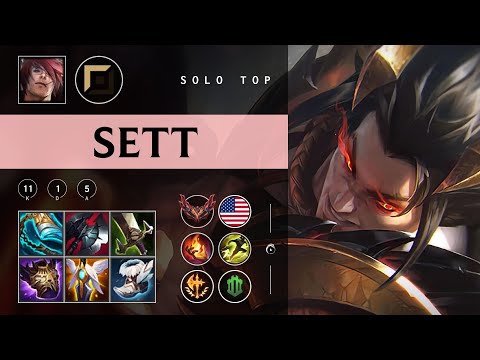 Sett Top vs Gwen - NA Grandmaster Patch 25.22