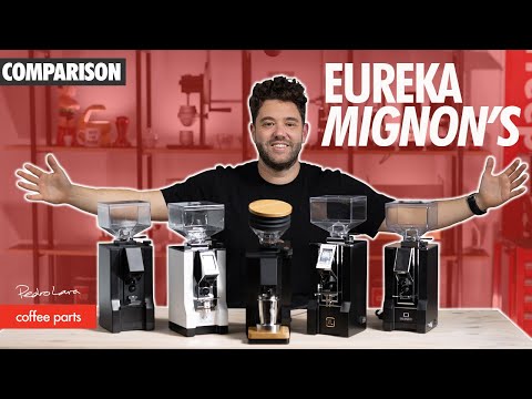 La gamma completa dei macinacaffè Eureka Mignon | Confronto