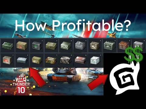 How Profitable Are War Thunder's Crates?