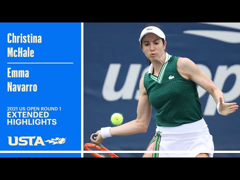 Emma Navarro vs. Christina McHale Extended Highlights | 2021 US Open Round 1