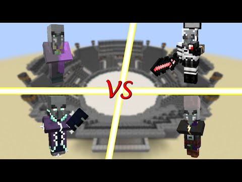 ULTIMATE Illager Tournament! Insane Minecraft Mob Battle!