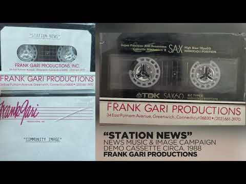 Frank Gari Productions Demo Cassette    Station News  Image and News Music Demo,1988