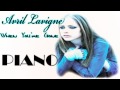Avril Lavigne - When You're Gone - Piano ...