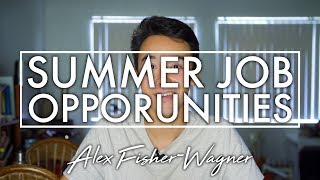 Summer Jobs during College | UC Davis
