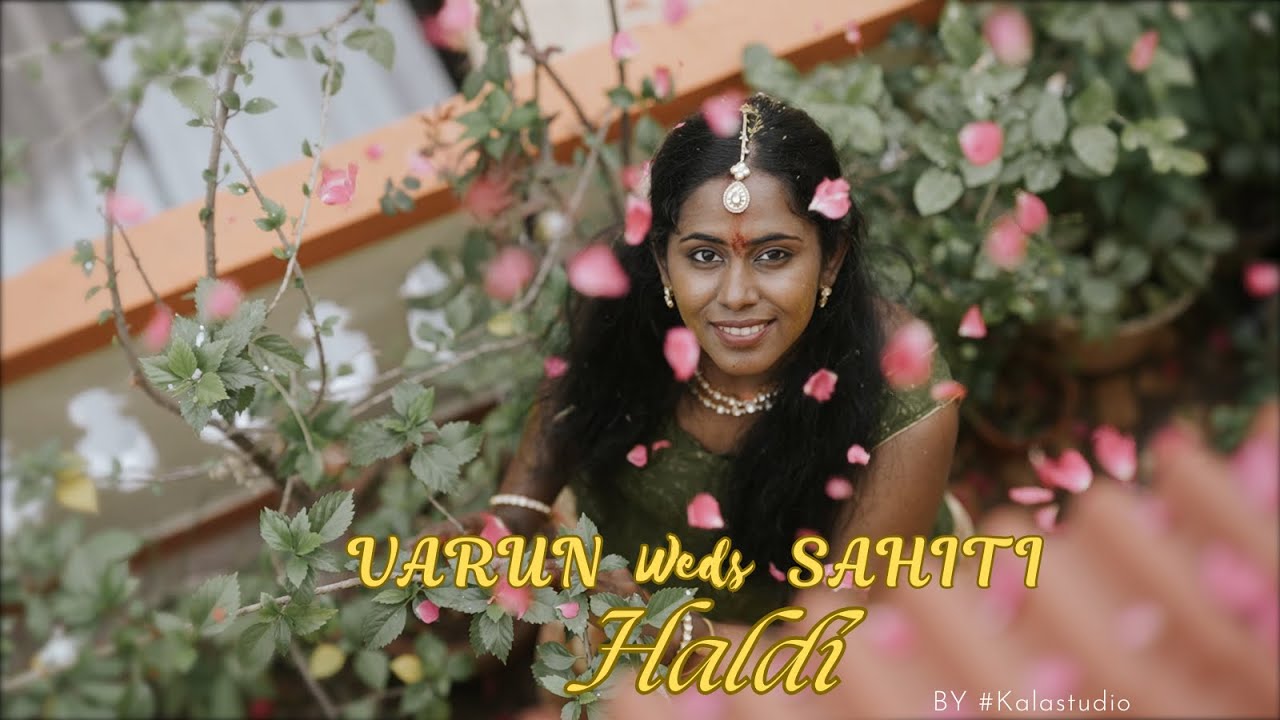 Haldi_Varun weds Sahiti