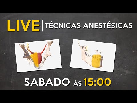 LIVE #014 - Técnicas anestésicas usadas na odontologia