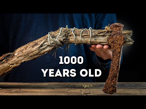 Medieval Battle Axe Restoration / Medieval Weapons