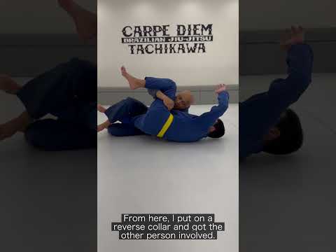 チカラを使わないハーフガードスイープ技法