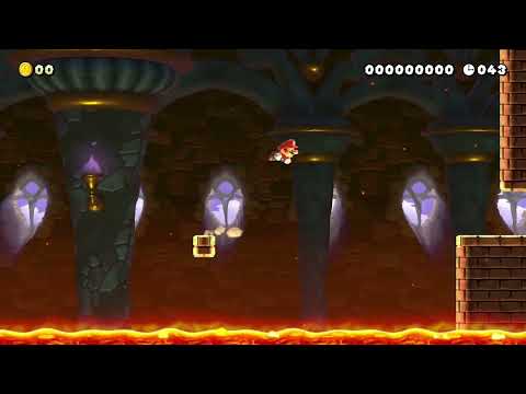 50秒スピードラン ᐸマグマのᐳ (50 second speed run ᐸof magmaᐳ) by カイ？！ (Kai?!) 🍄Super Mario Maker 2 ✹Switch✹ #bvc