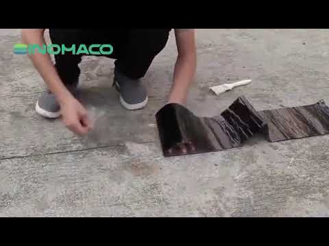 Self bonding bitumen tapes for roofing
