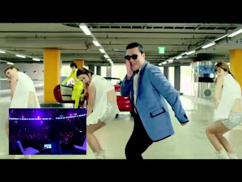 Blizzard WCS Europe Finals GANGNAM STYLE DANCE!