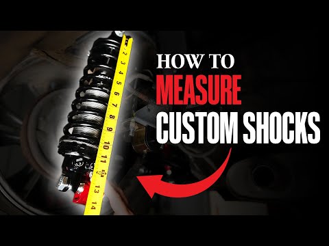 How To Measure For Custom Shocks : QA1 Tech