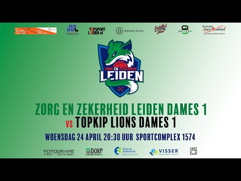 Zorg en Zekerheid Leiden - TopKip Lions, play-offs (24 apr. 2024)