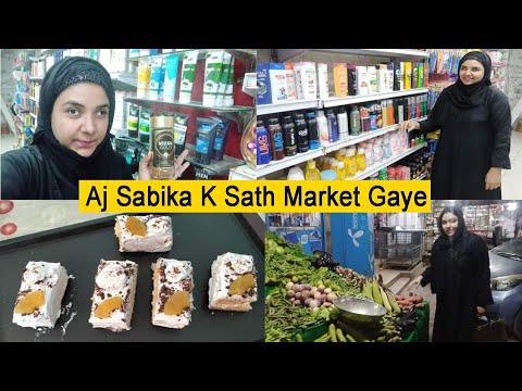 Aj Pehli Bar Raat Ko Sabika K Sath Baher Gaye Bachpun Wali Cream Ice Pastry Bna Li By Masara Vlog