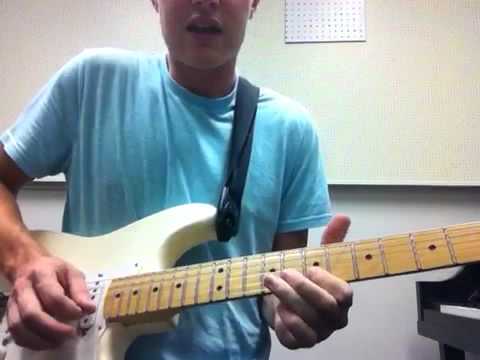 Stevie Ray Vaughan-Lenny-Guitar Lick Lesson