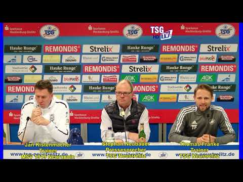 PK 15. ST. TSG Neustrelitz vs. MSV 1919 Neuruppin