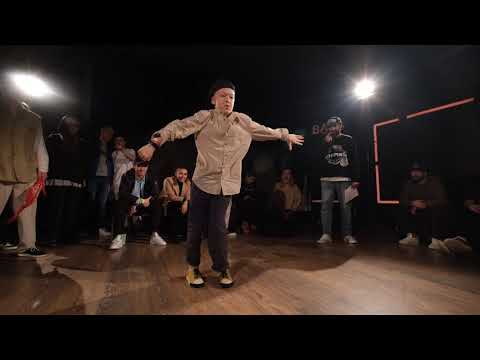 Popping dance battle / Beginners Mirik vs Anna Kvartirnik Back to the future battle prelims